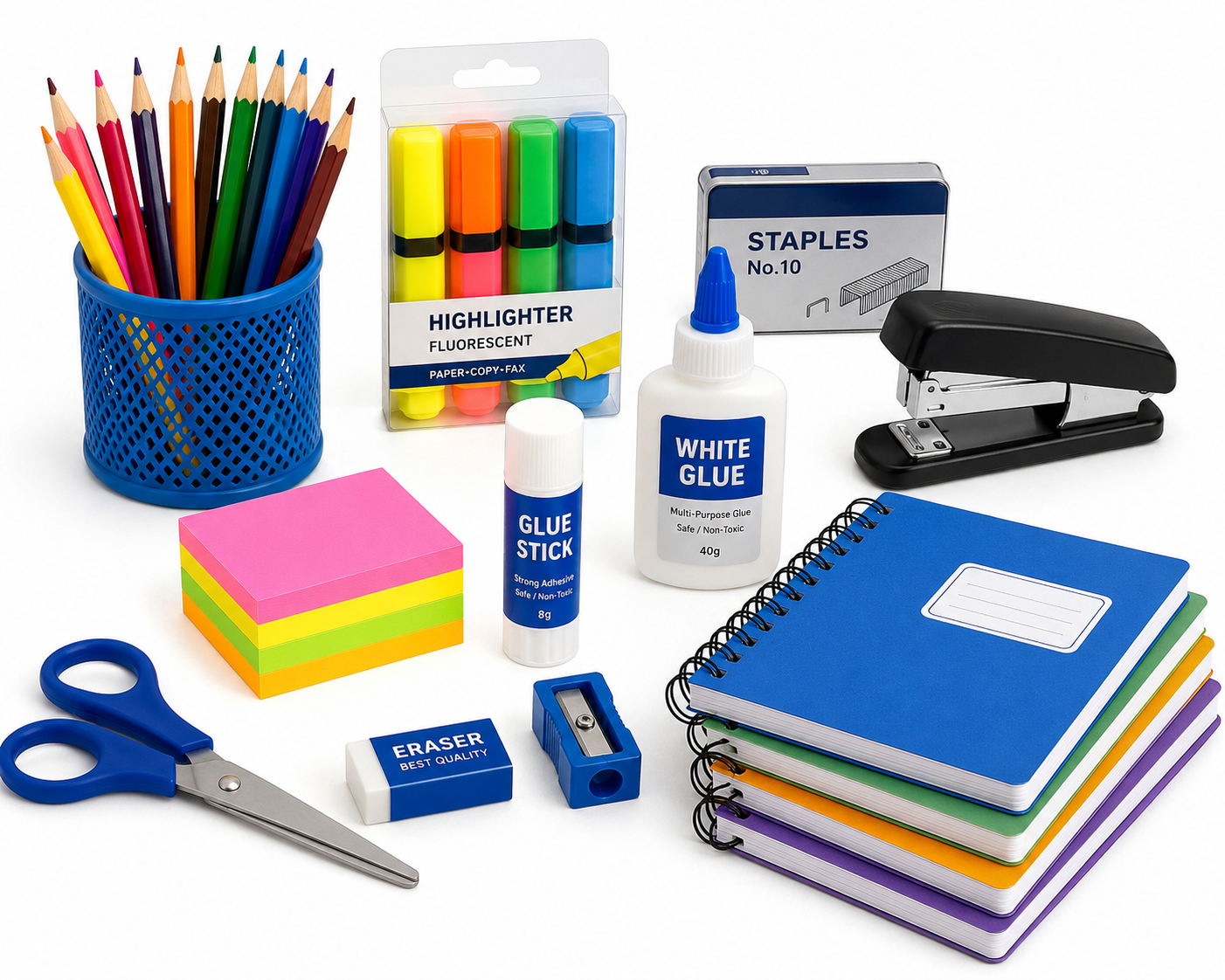 Kit de fournitures scolaires